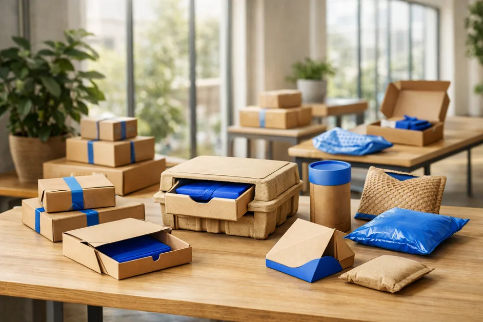 Tendências de embalagens para e-commerce em 2026: sustentabilidade, inovação e o futuro das caixas de papelão
