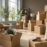 Guia completo para uma mudança sem estresse: como organizar, embalar e proteger seus pertences com caixas de papelão